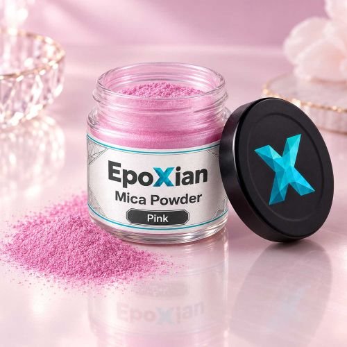 Pink Mica Powder For Resin Art hover