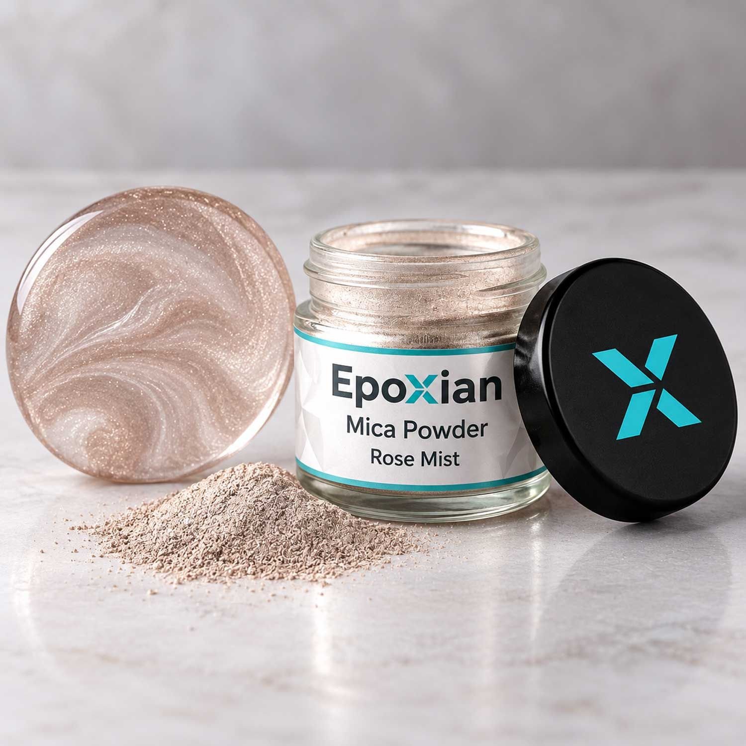 Rose Mist Powder For Resin Art