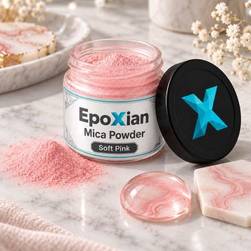Soft Pink Mica Powder For Resin Art hover