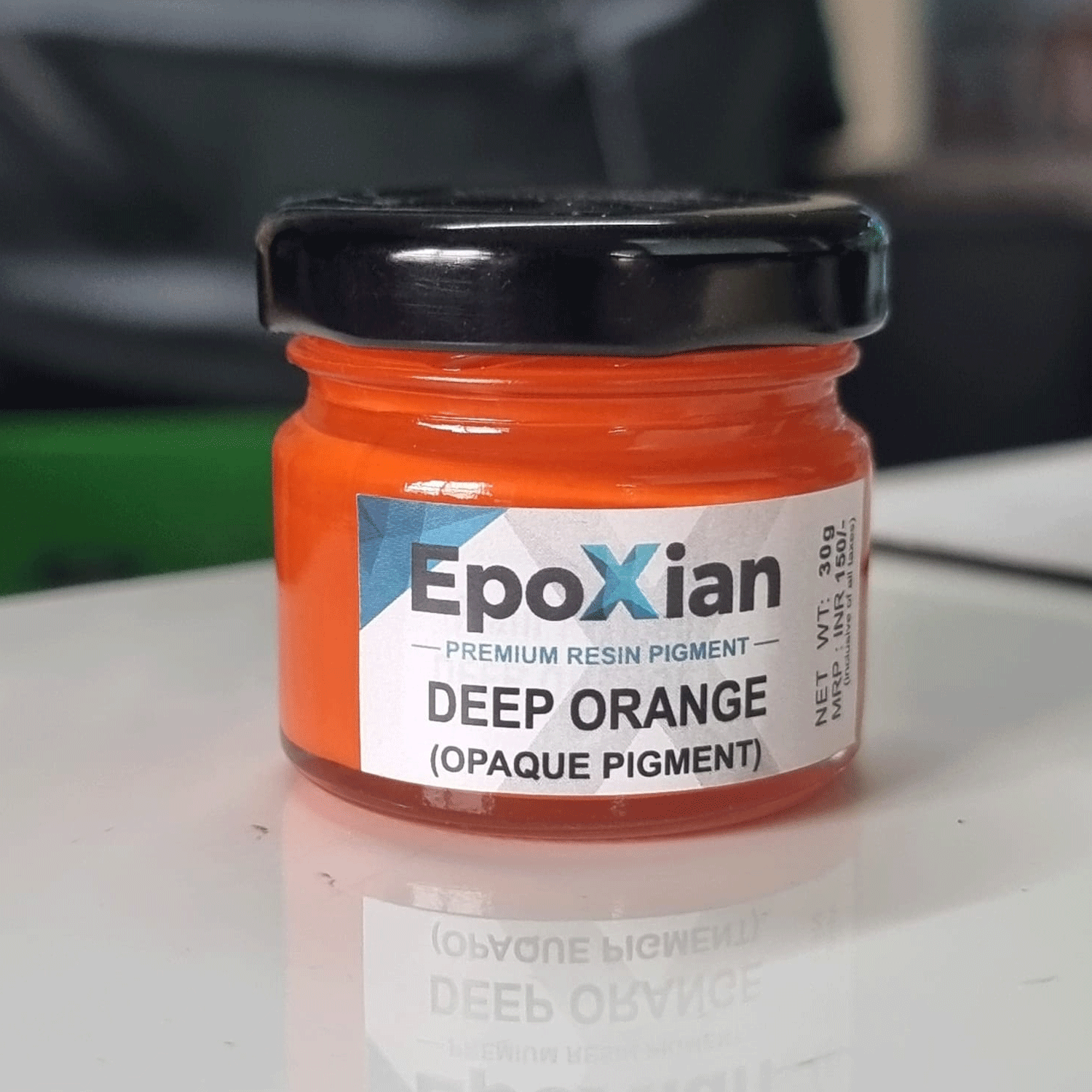 Deep Orange Opaque Resin Pigment Paste hover