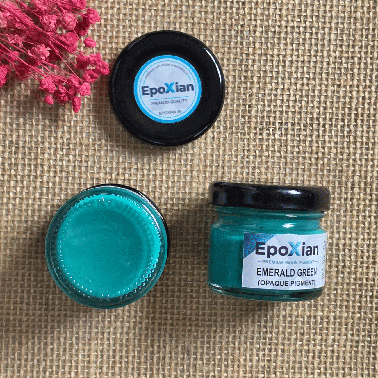 Emerald-green Opaque Resin Pigment Paste