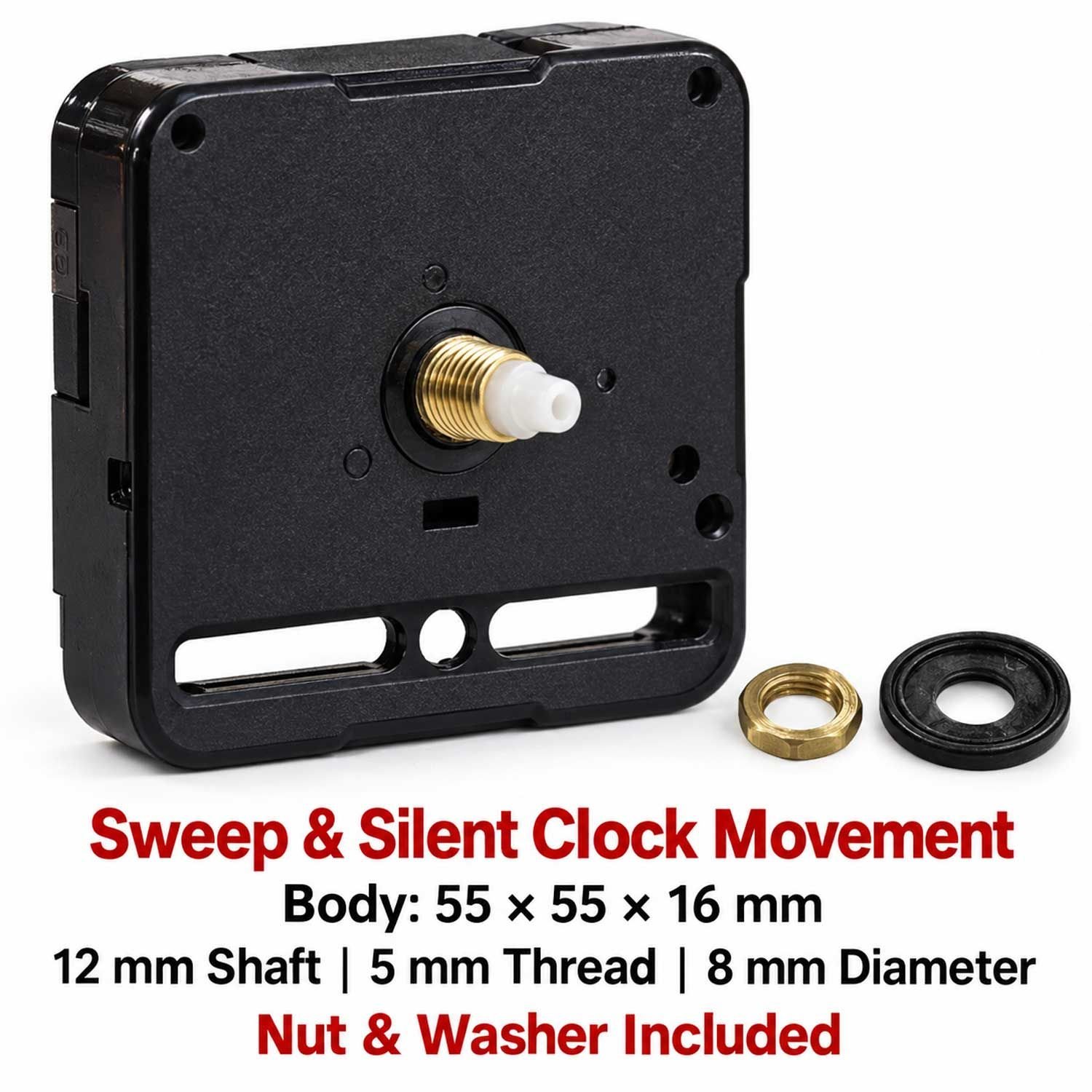 12mm Sweep And Silent Clock Machine