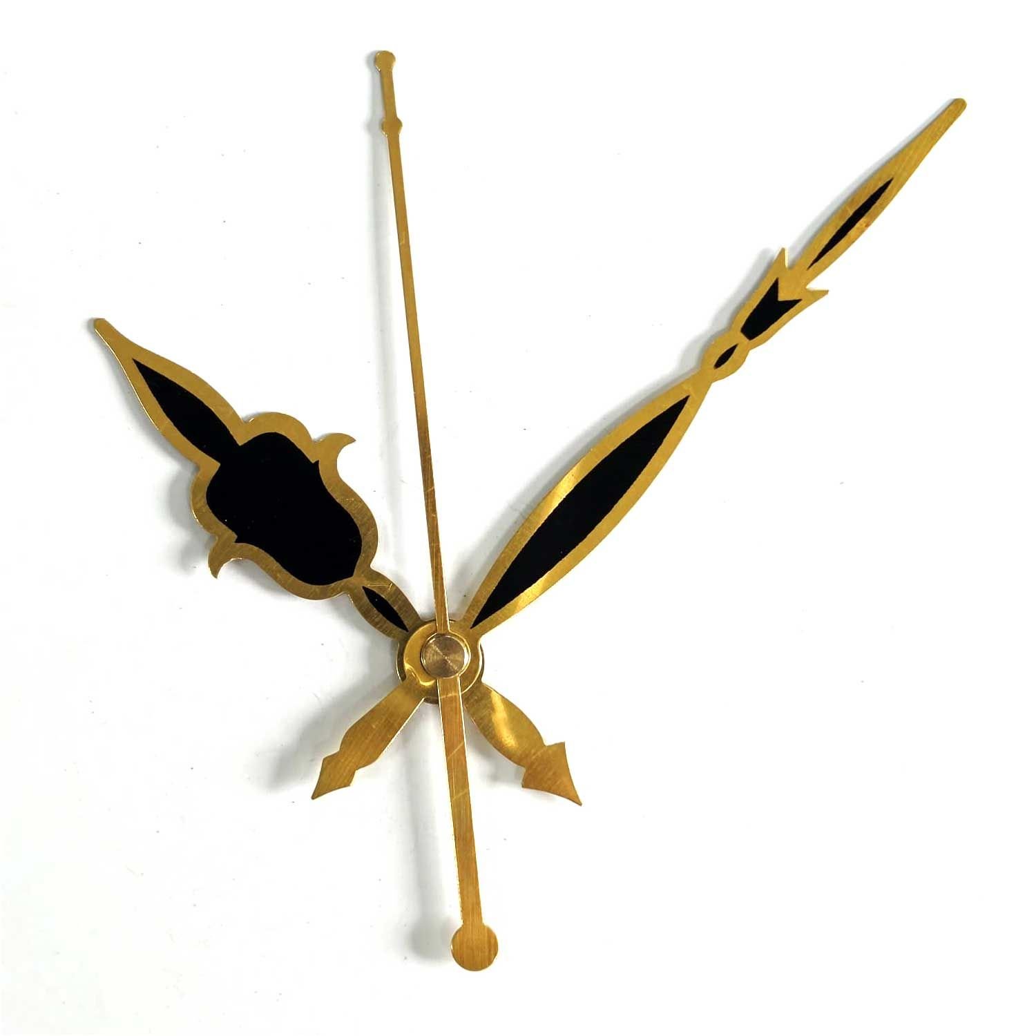 Clock Needle Set Black And Golden For DIY Clock