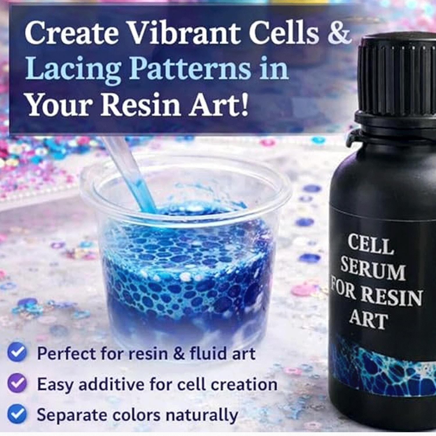 Cell Serum For Resin Art hover