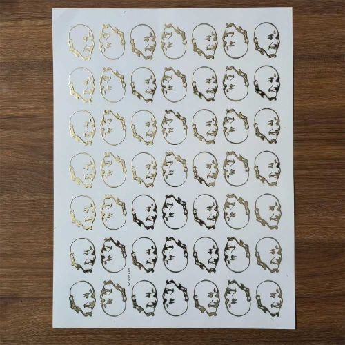 All God Embossed Insert Sticker Sheet A/4 (TR456)