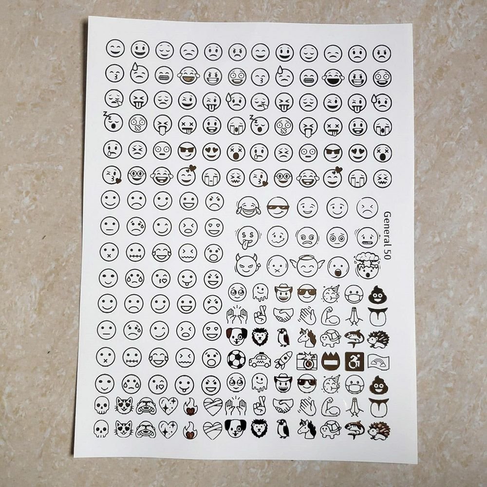 General Embosed Insert Sheet For Resin Art (A4 Size)
