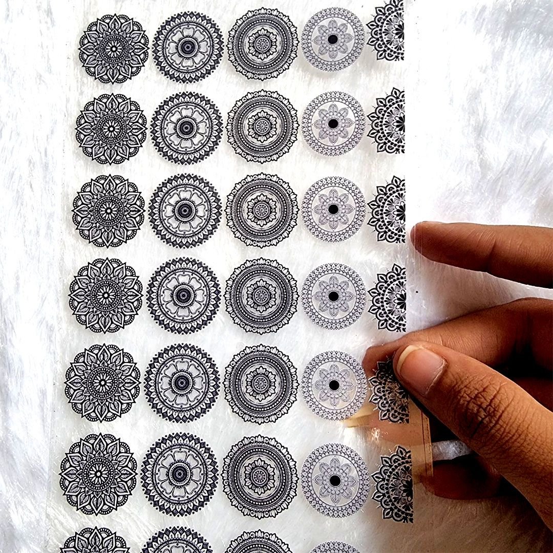Mandala Pack Design UV DTF Stickers For Resinart hover