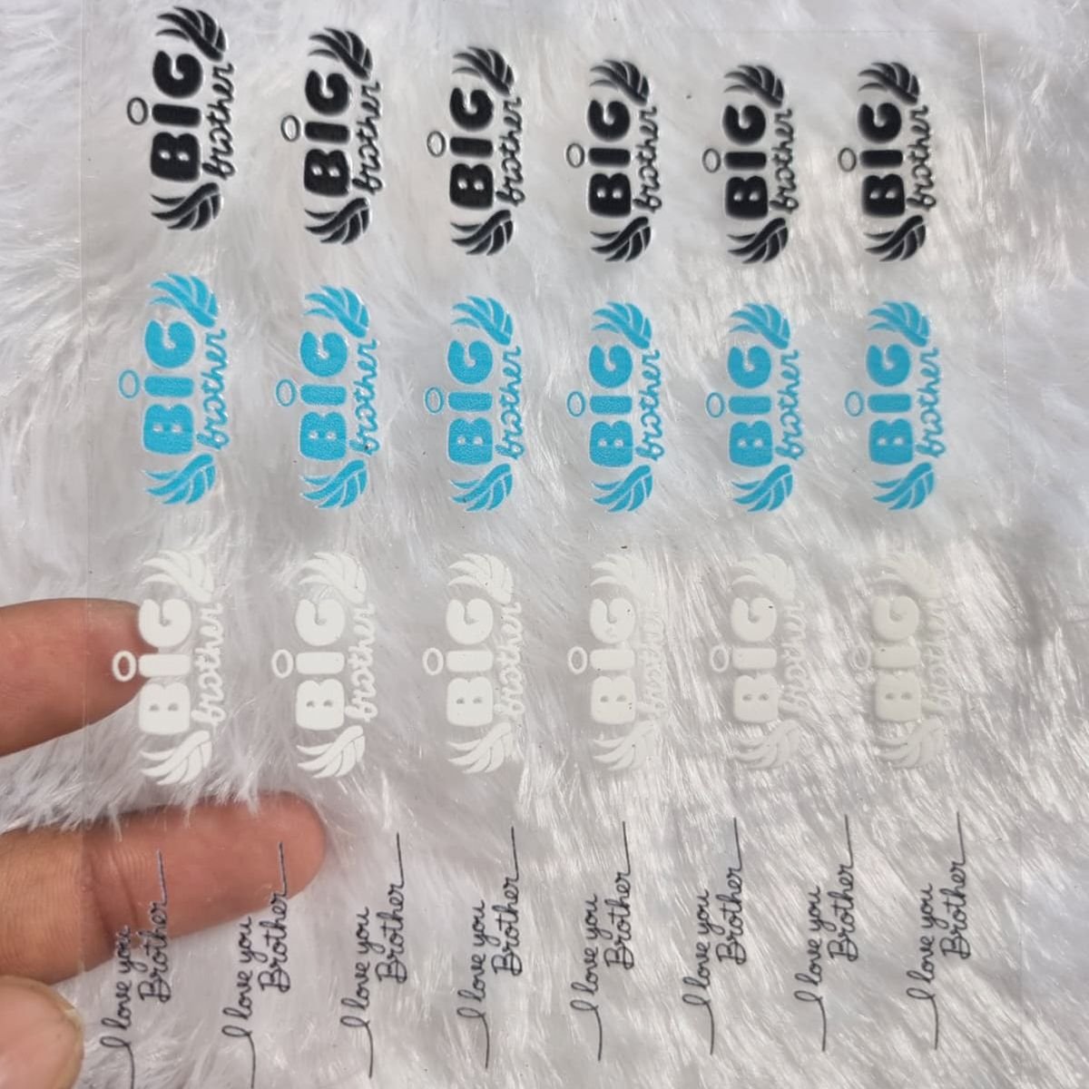 Premium Brother Quotes UV DTF Transfer Collection hover